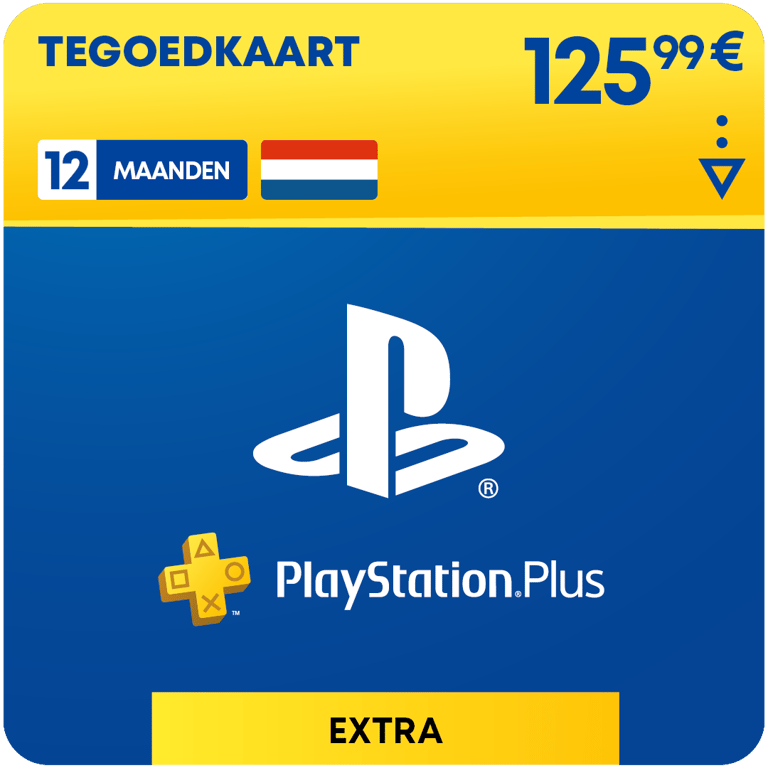 PlayStation Plus Extra - 12 maanden (tegoed)