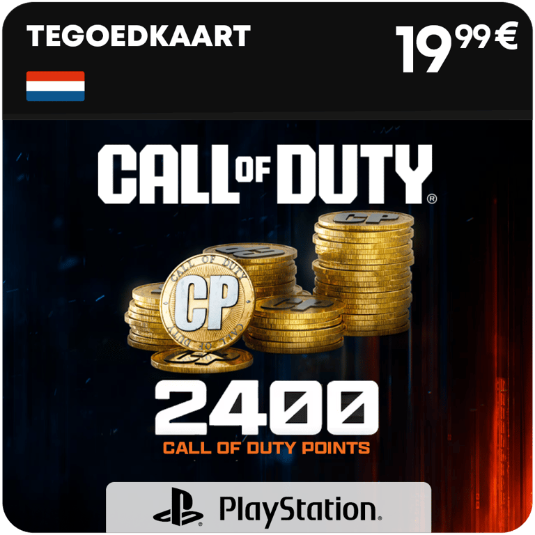 2400 CoD points (tegoed)