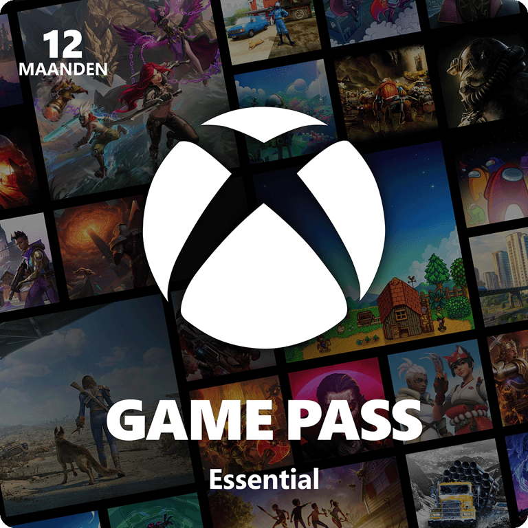 Xbox Game Pass Essential 12 maanden