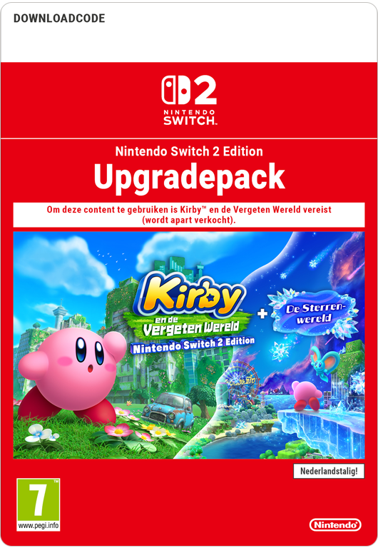 Kirby and the Forgotten Land + Star-Crossed World Upgrade Pack (Switch 2)