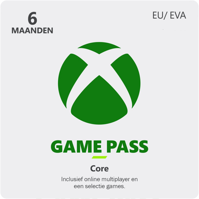 Game Pass Core 6 maanden