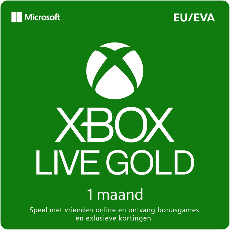 Xbox Live Gold 1 maand