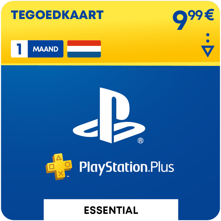 PlayStation Plus Essential - 1 maand (tegoed)