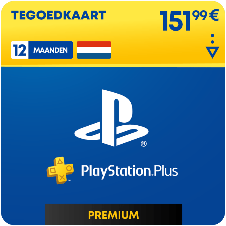 PlayStation Plus Premium - 12 maanden (tegoed)