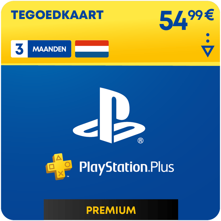 PlayStation Plus Premium - 3 maanden (tegoed)