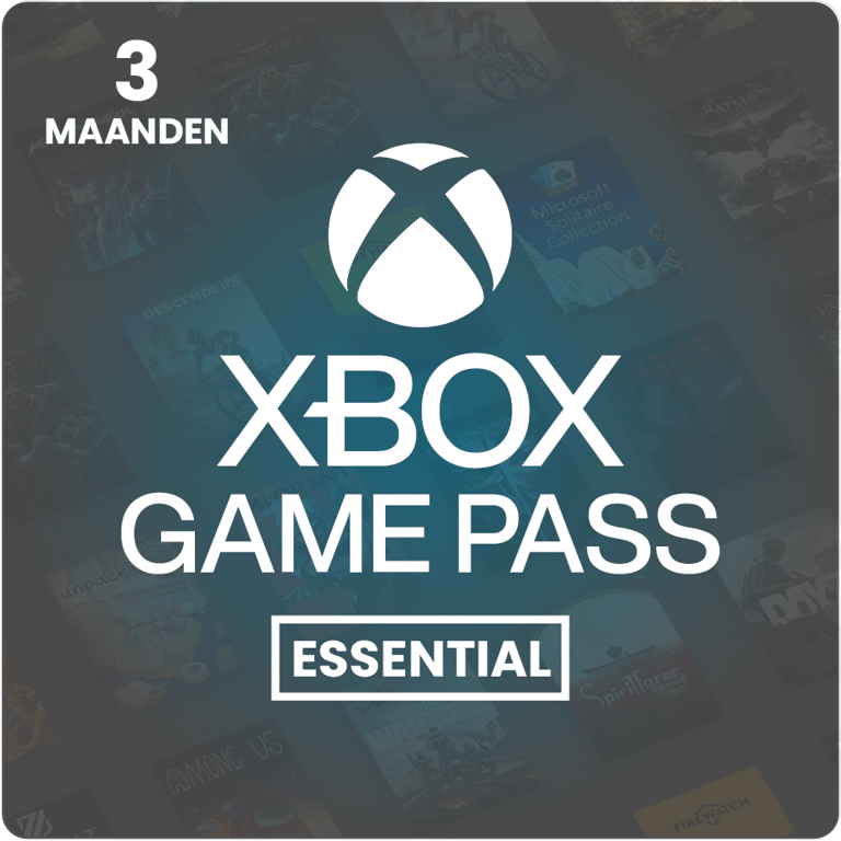 Xbox Game Pass Essential 3 maanden