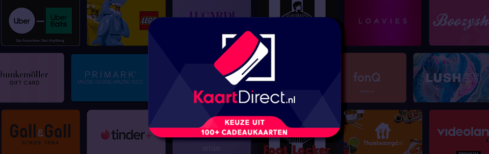 Bestel hier jouw keuze cadeaukaart
