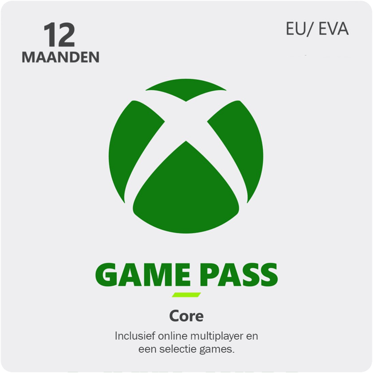 Game Pass Core 12 maanden