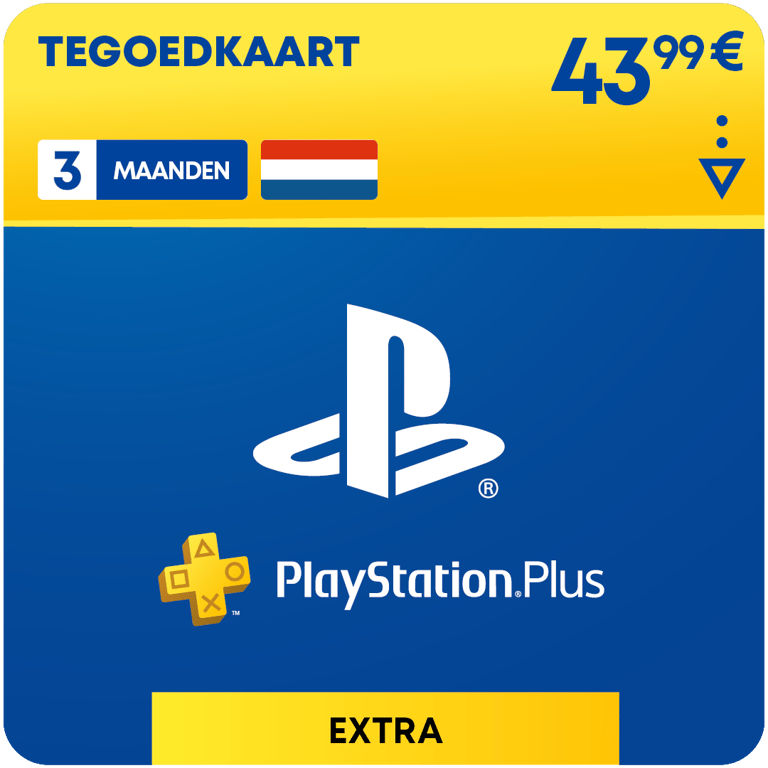 PlayStation Plus Extra - 3 maanden (tegoed)