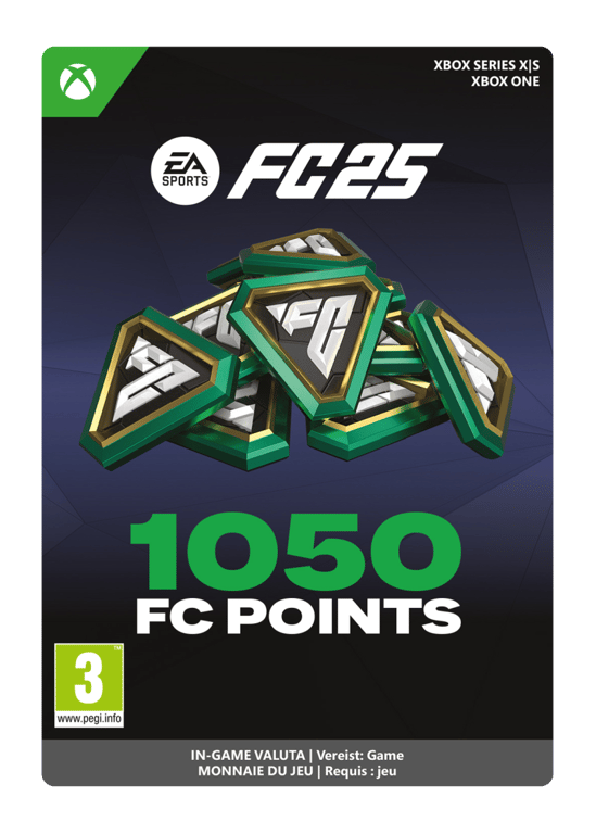 1.050 FC 25 Punten (Xbox)