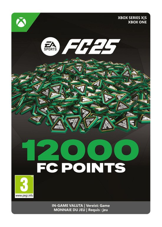 12.000 FC 25 Punten (Xbox)