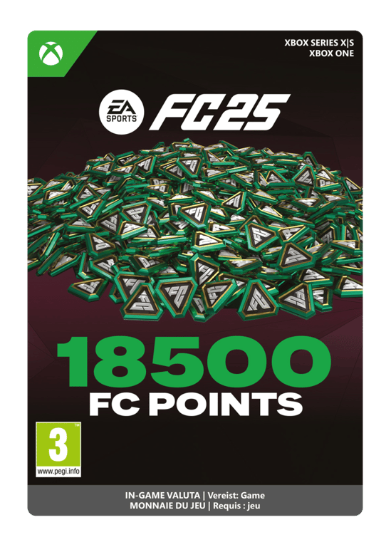 18.500 FC 25 Punten (Xbox)