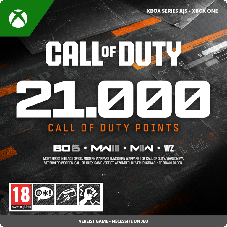 21.000 Call of Duty Points