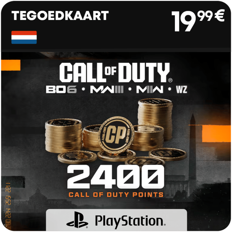 2400 CoD points (tegoed)