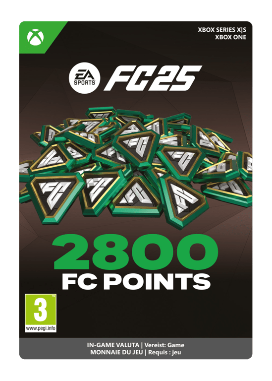 2.800 FC 25 Punten (Xbox)