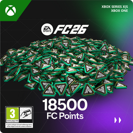 18.500 FC 26 Punten (Xbox)