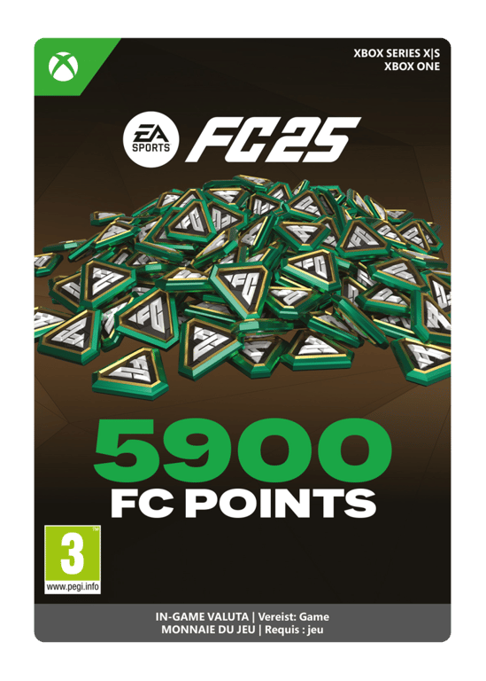5.900 FC 25 Punten (Xbox)