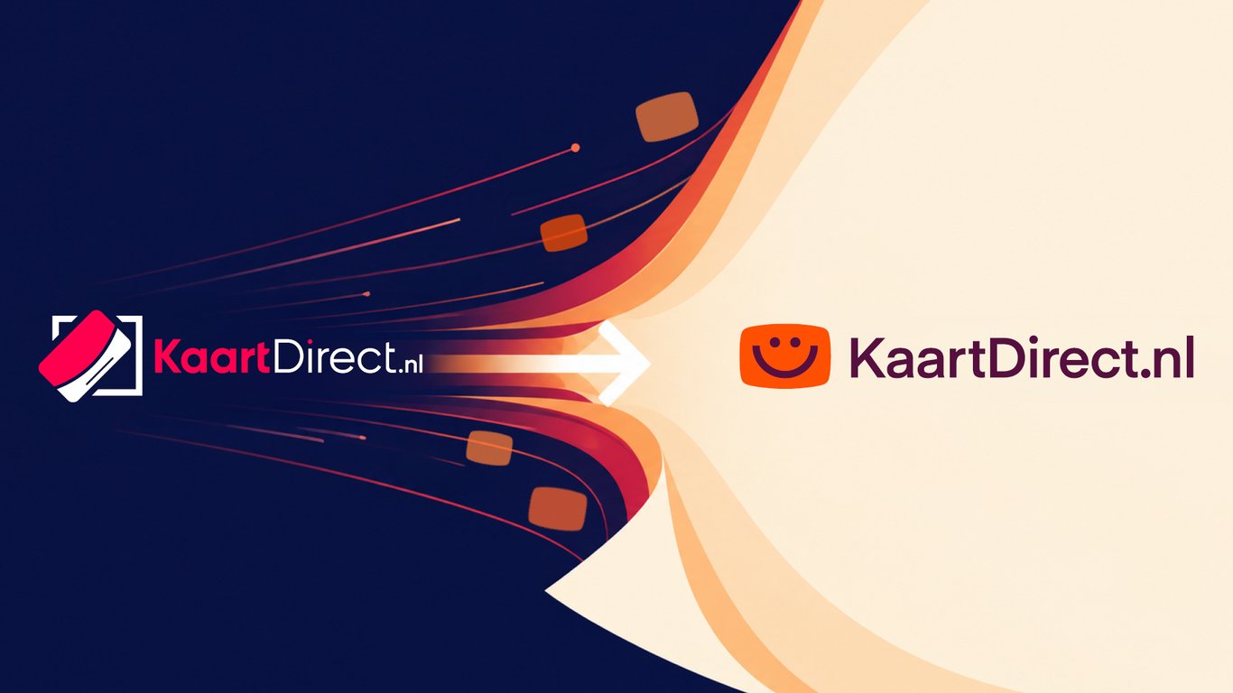 KaartDirect presenteert nieuwe huisstijl