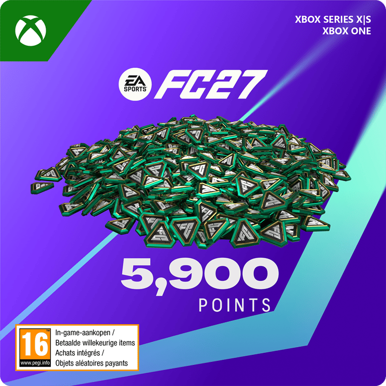 5.900 FC 27 Punten (Xbox)