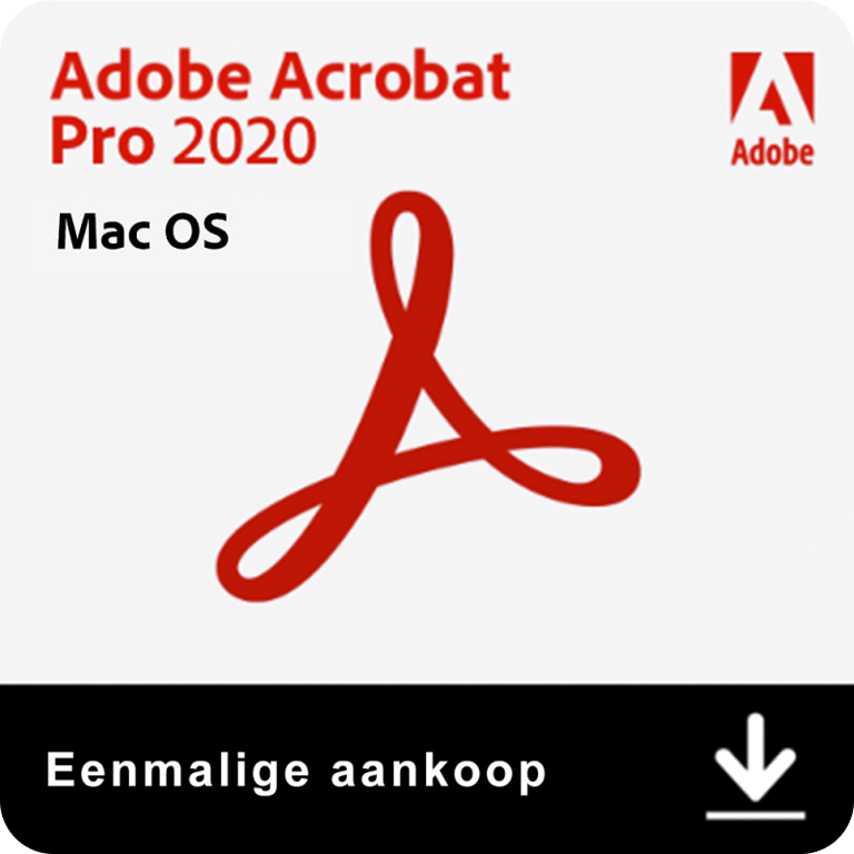 Adobe Acrobat 2020 Pro | MAC | Eenmalige aankoop