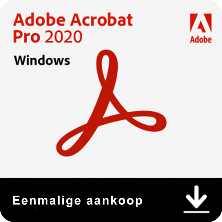 Adobe Acrobat 2020 Pro | Windows | Eenmalige aankoop