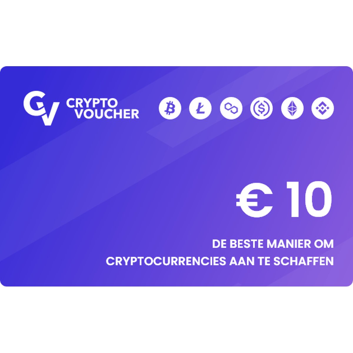 Crypto Voucher €10 kopen? Direct geleverd