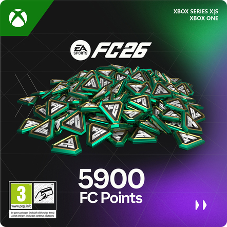 5.900 FC 26 Punten (Xbox)