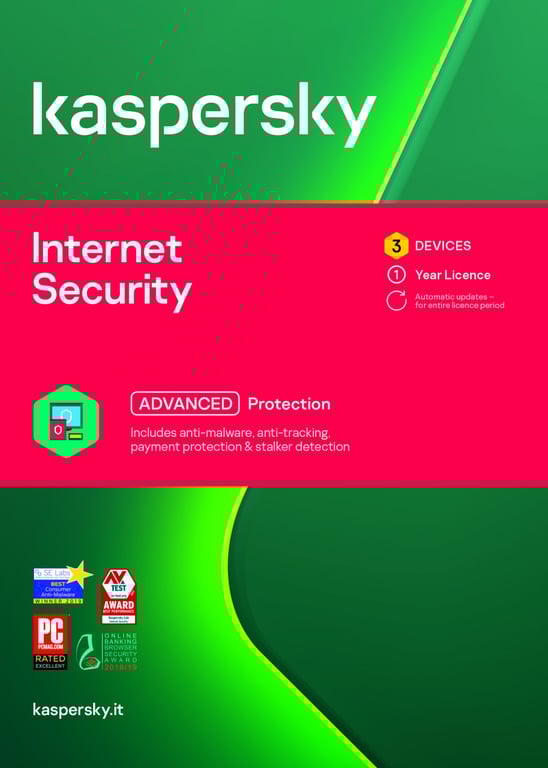 Kaspersky Internet Security | 3 apparaten | 1 jaar