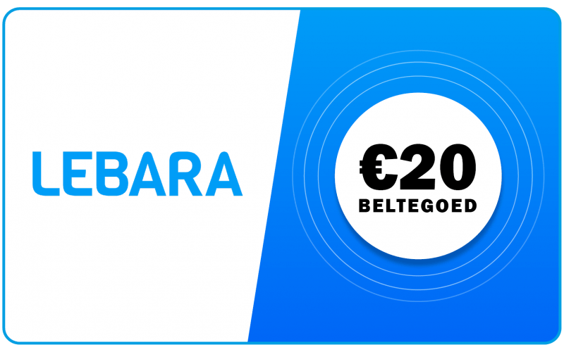 Lebara €20 = €40