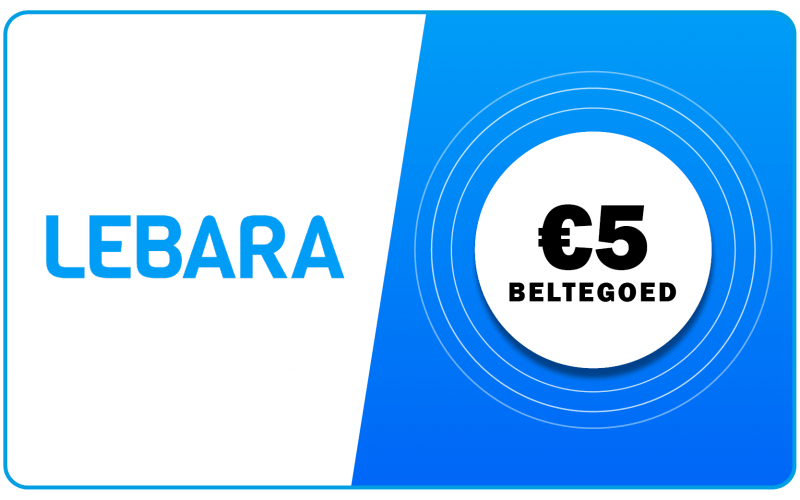 Lebara €5 = €10