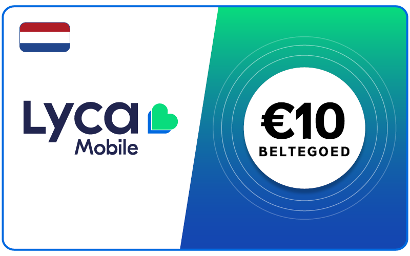 Lycamobile €10 = €20