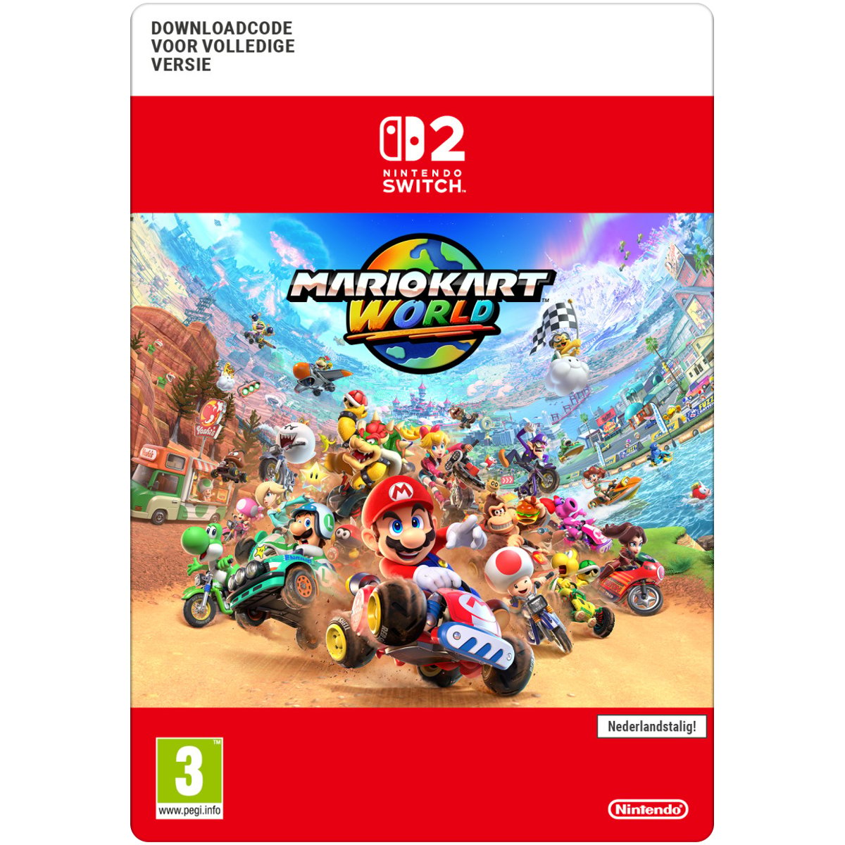 Nintendo Switch MARIOKART WORLD Nintendo Switch Mario Kart: World voor Switch 2 kopen? Direct geleverd