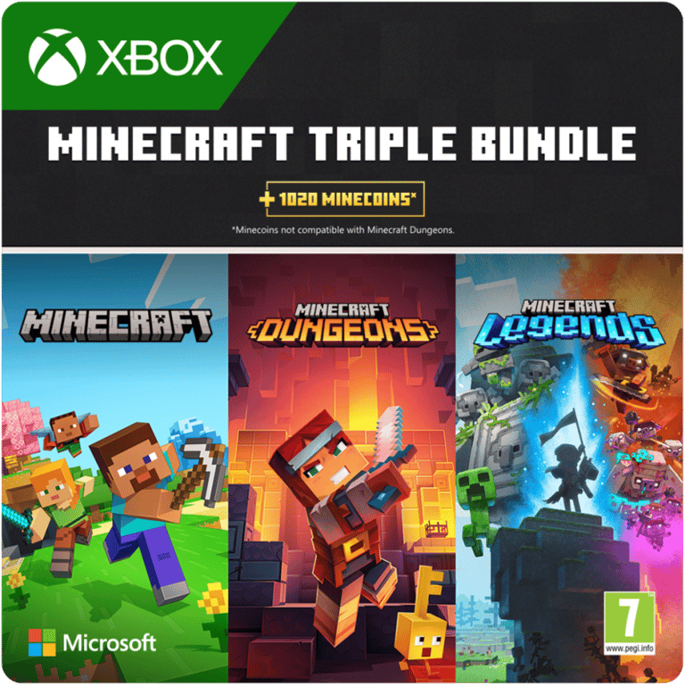 Minecraft Triple Bundle