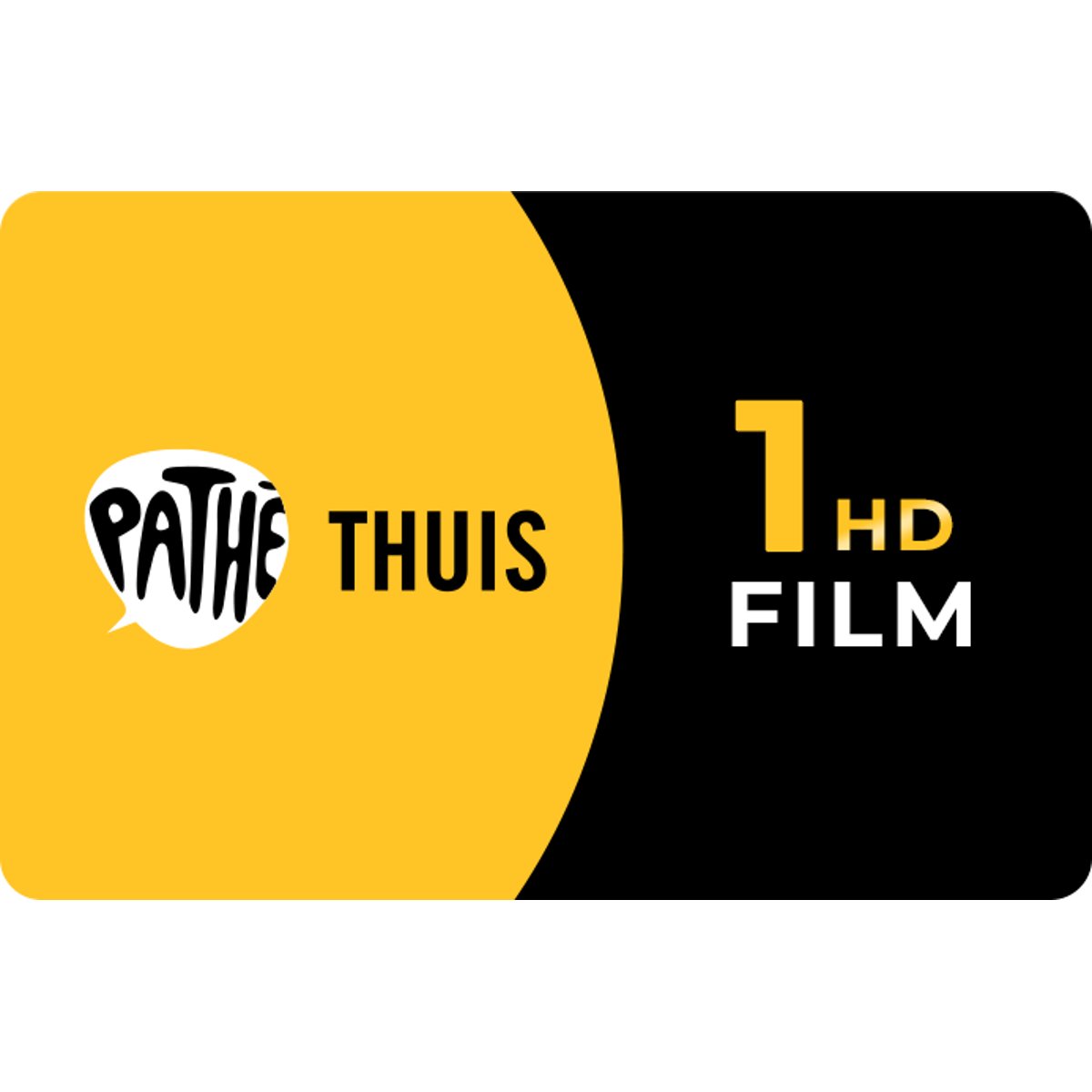 Pathé Thuis cadeaubon voor 1 film, direct geleverd