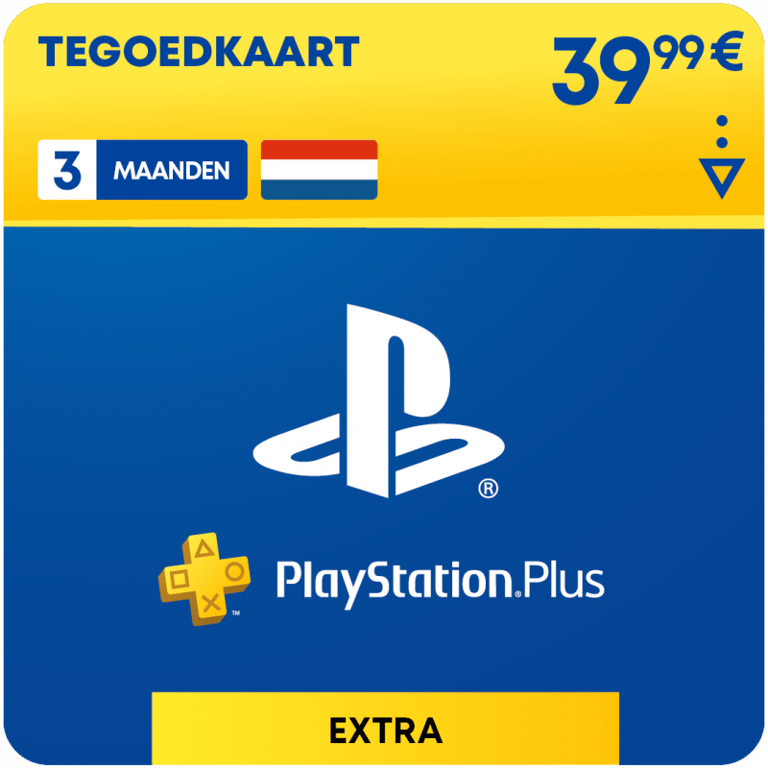 PlayStation Plus Extra - 3 maanden (tegoed)