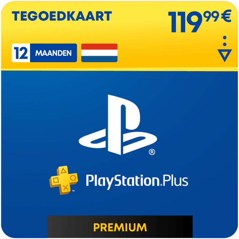 PlayStation Plus Premium - 12 maanden (tegoed)