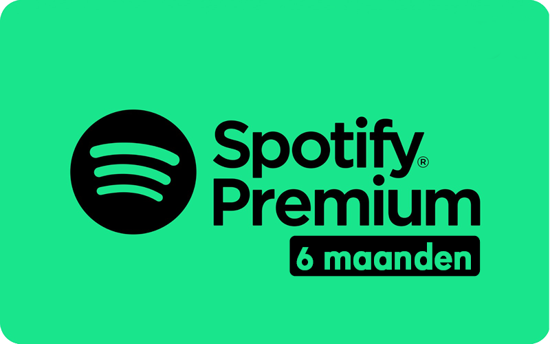 Spotify Premium - 6 maanden