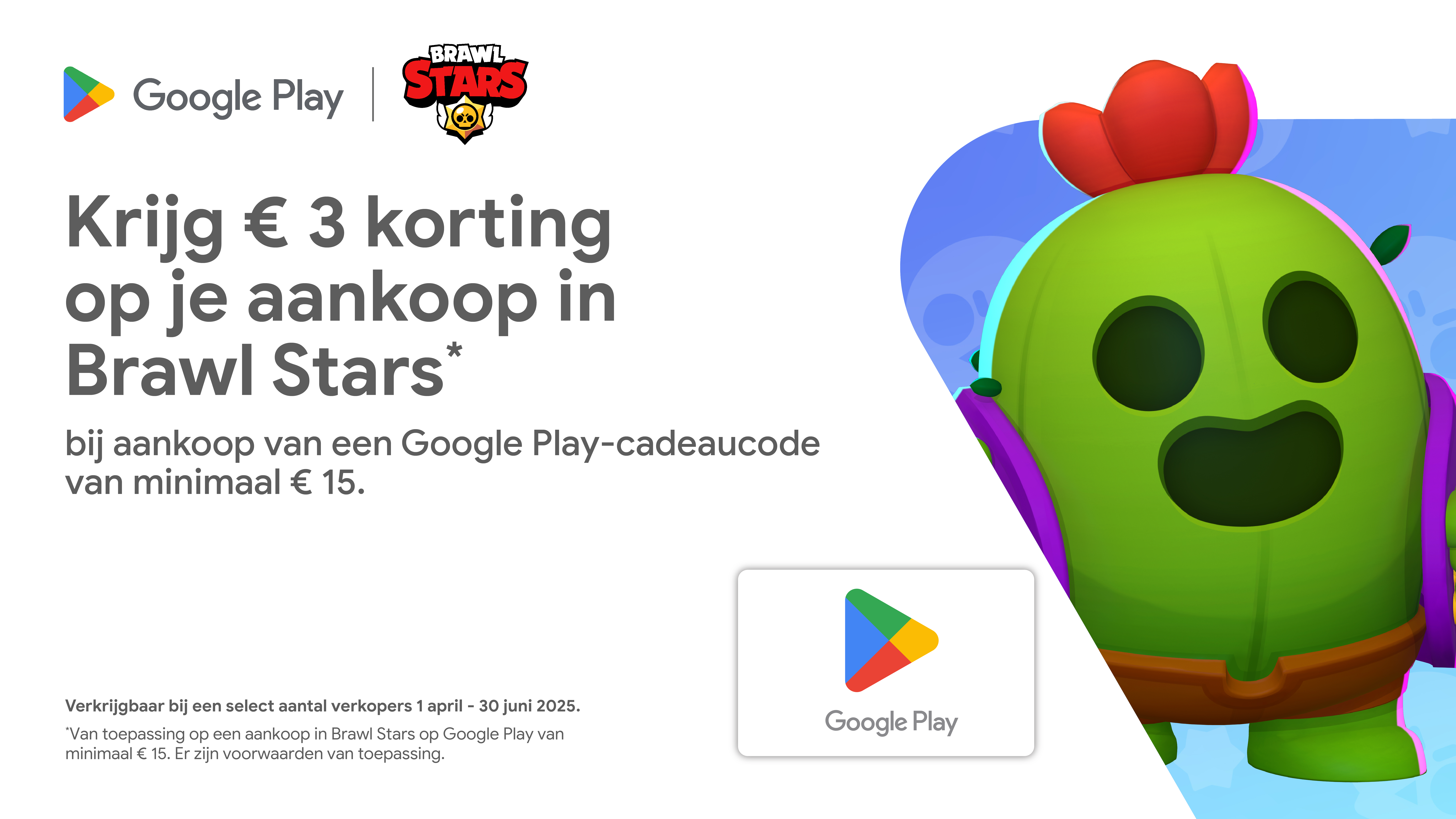 Besparen op aankopen in Brawl Stars? Tijdelijk €3 korting