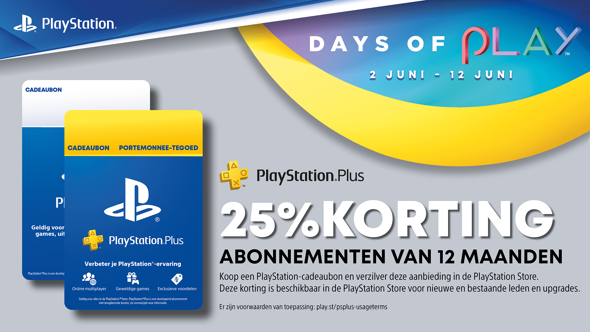 Koop PlayStation Plus nu met 25% korting