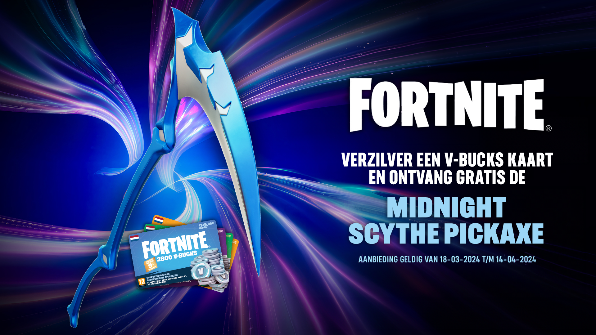 Redeem een V-Bucks kaart en ontvang een exclusieve skin