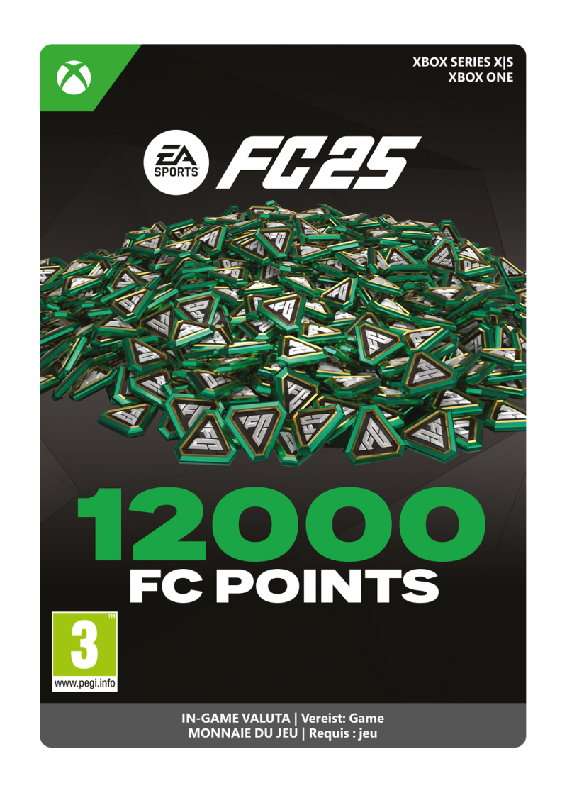 12.000 FC 25 Punten (Xbox)