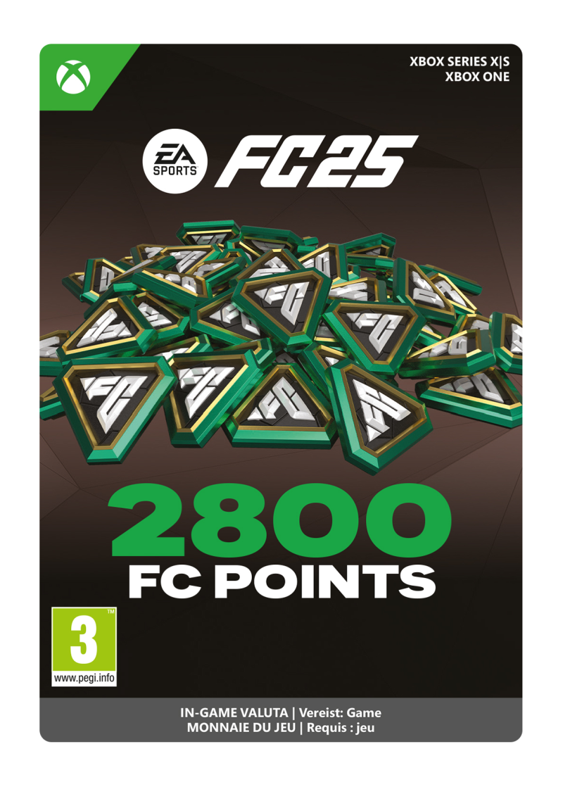 2.800 FC 25 Punten (Xbox)