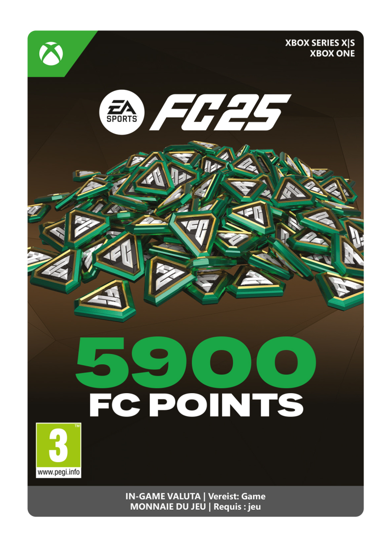5.900 FC 25 Punten (Xbox)