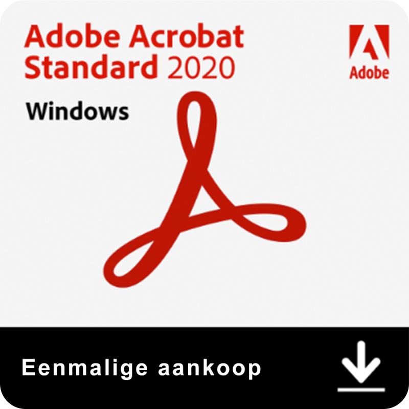 Adobe Acrobat 2020 Standard | Windows | Eenmalige aankoop