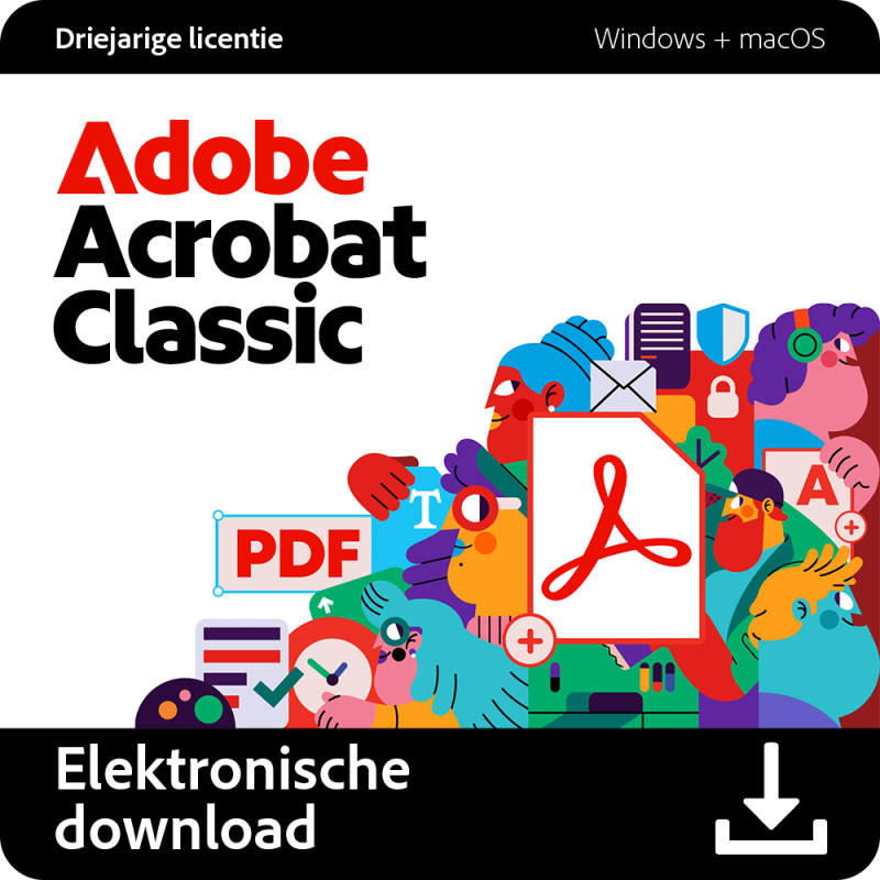 Adobe Acrobat Classic | 3 jaar