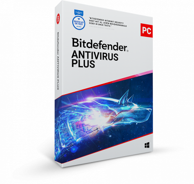 Bitdefender Antivirus Plus 2022 | 3 Windows PC's | 2 jaar