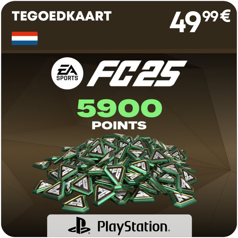 5.900 EA FC 25 Points (tegoed)
