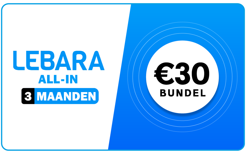 Lebara All-in €30 (3 maanden)