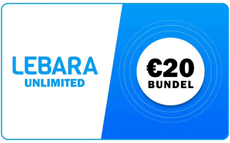 Lebara Unlimited €20