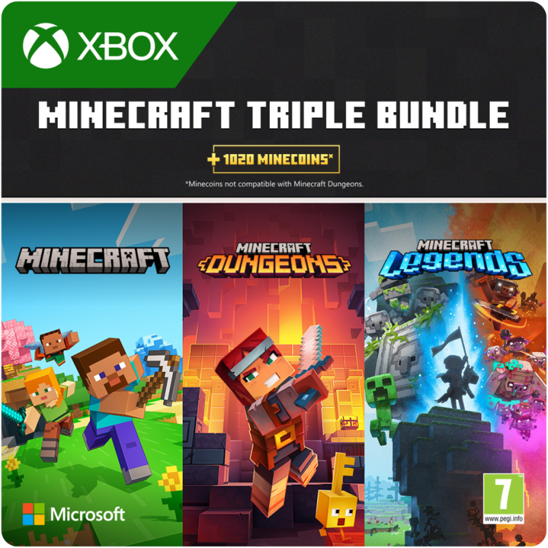 Minecraft Triple Bundle